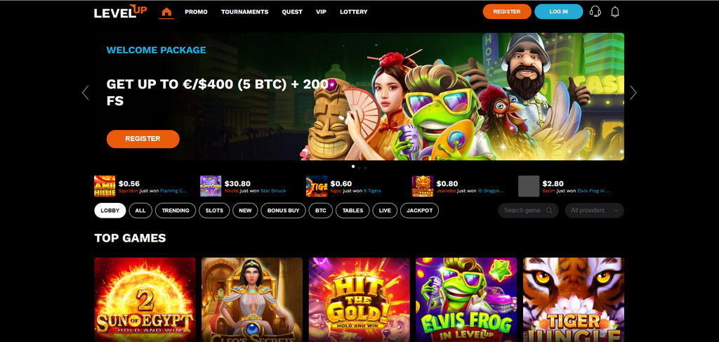LevelUp Gambling Enterprise Evaluation - Professional & Gamer Scores (2026 )