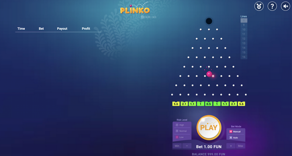 Plinko Deluxe: Atributos mejorados y disfrute óptimo